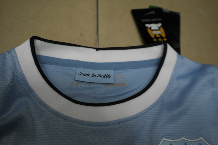 13-14 Manchester City Home Jersey Shirt - Click Image to Close